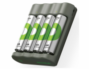 GP ReCyko B441 4-Port USB-Modell Ladegerät inkl.4xAA NiMh 2100mAh
