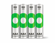 1x4 GP ReCyko NiMH Batteries AAA 850mAH, ready to use