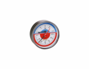 Termomanometr ICMA 1/2", 6 BAR, 0 - 120°C