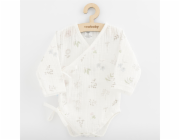 Kojenecké mušelínové body s bočním zapínáním New Baby  Zoe Vel.68 (4-6m)