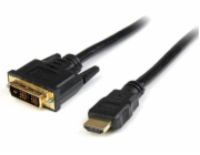 StarTech HDMI - DVI-D kabel 1m černý (HDDVIMM1M)