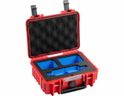 Case B&W Type 500 for Insta360 X3 (red)
