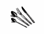 Sada příborů 24 ks Matte Black Collection BH-3074
