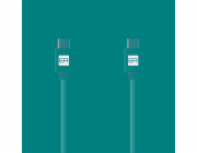 ER POWER kabel USB-C/C 3A 60W 200cm bílý