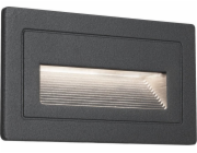 Fasádní svítidlo 230V OWŚ Long 4W IP44 3000K 103 x 62 mm Hliník