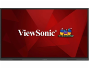ViewSonic Flat Touch Display IFP75G1/ 75"/ UHD/450nits, 1200:1/HDMI/VGA/USB-C /RJ45 x2, RS232 x1, Black