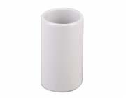Skleněný obal na zubní kartáčky Thema Lux BCO-0355B, bílý