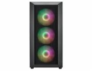 FSP CMT218/Midi Tower/Transpar./Černá