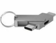 TerraTec USB-C - microUSB USB adaptér stříbrný (272986)