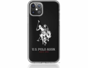 US Polo Assn US Polo USHCP12STPUHRBK iPhone 12 mini 5.4 černo/černé lesklé velké logo