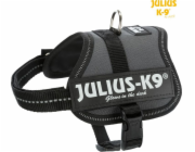 Trixie Julius-K9® Powerharness® postroj, pes, antracit, Baby 2/XS–S: 33–45 cm/18 mm