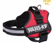 Trixie postroje Julius-K9, vel 3/XL: 82–118 cm, červená