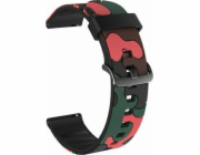 Beline Beline Řemínek k hodinkám 20mm Camo vzor 1