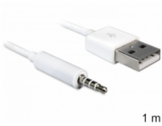 Delock Cable USB-A samec > Stereo jack 3.5 mm samec 4 pin IPod Shuffle 1 m