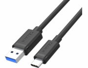 Unitek USB-A - USB-C USB kabel 0,5 m černý (Y-C491BK)