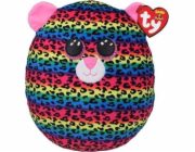 TY Squish-a-Boos Dotty vícebarevný leopard 30cm