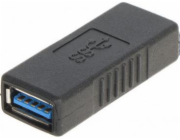 USB adaptér USB – USB černý (USB3.0-GG)