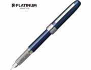 Platinum Plnicí pero Platinum Plaisir Blue, F, modré