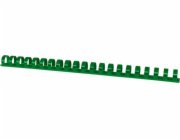 Kancelářské produkty KANCELÁŘSKÉ PRODUKTY hřebenáče na vázání, A4, 16mm (145 listů), 100 ks, zelená