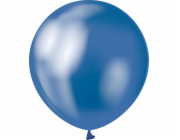 GoDan Blue chromované balónky, B&C, 13 cm, 20 ks.