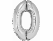 GoDan Smart fóliový balónek, stříbrný, 76 cm