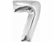GoDan Smart fóliový balónek, stříbrný, 76 cm