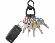 NiteIze Karabina s otvírákem Nite Ize KeyRack Black