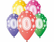 GoDan Premium heliové balónky s potiskem 0,13 palce / 5ks