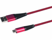 USB kabel 2GO 2GO USB Ladekabel - rot - 100cm pro Micro-USB