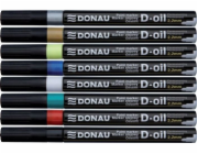 Donau D-Oil Oil Marker 2,2 Mm, červený