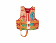 Záchranná vesta Bestway, červená/oranžová, 56 cm, 19-30 kg
