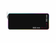 LORGAR podložka pod myš STELLER 919 (XL), RGB, WP Gameware, 900 x 360 x 3mm