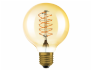 LEMP LED DIM G80 E27 7W 822 600LM AMB