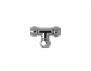 T-kus, 3/8" vnější závity, 10mm matice