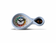 Kidywolf analog & digital Alarm Clock light blue