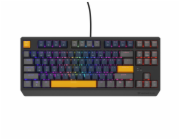 GENESIS herní klávesnice THOR 230/TKL/RGB/Outemu Panda/Drátová USB/US layout/Naval Blue Positive