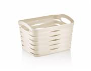 Košík Stuha M-094, 1,5 l, plast, krém