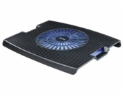 HAMA chladicí stojan pro notebook Wawe/ 13,3" až 15,6"/ USB/ LED podsvícení/ černý