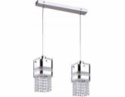 KRIS závěsné svítidlo Krislamp Sfera Kr171-2L závěsné svítidlo závěsné 2X40W E27 chrom
