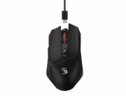 A4tech Bloody Myš R36 Ultra, bezdrátová herní myš, 12000 DPI, USB, Černá