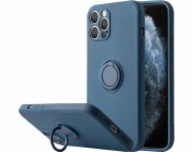 OEM pouzdro se silikonovým kroužkem pro Iphone 13 PRO MAX modré