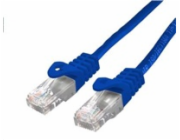 C-TECH kabel patchcord Cat6, UTP, modrý, 5m