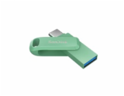SanDisk Ultra Dual Drive Go - Jednotka USB flash - 128 GB - USB 3.2 Gen 1 / USB-C - zelená absinthe