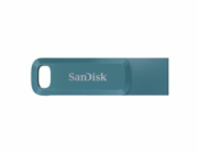SanDisk Ultra Dual Drive Go - Jednotka USB flash - 64 GB - USB 3.2 Gen 1 / USB-C - navagio bay