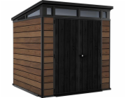 Zahradní domek Keter Signature 7x7 Walnut, s podlahou