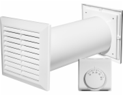 Ventilační sada AWENTA CM100 Cosy Move 4v1 s bílým termostatem
