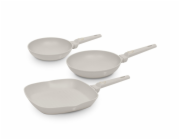Sada pánví s titanovým povrchem 3 ks Sahara Collection steak BH-8079