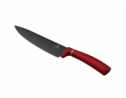 Sada nožů s magnetickým držákem 6 ks Burgundy Metallic Line BH-2886