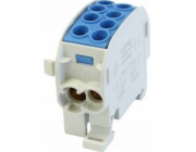 Blok distribuce 1-voltage připojen 125A 2x4-35mm2, 2x2.5-25mm2 Blue SCB 35-CU 81504003