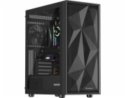 Genesis DIAXID 605F/Midi Tower/Transpar./Černá
